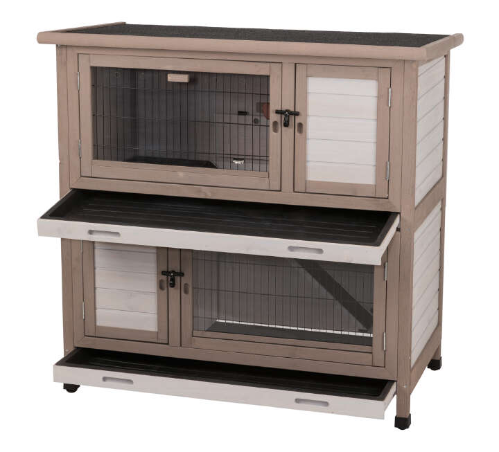 TRIXIE Kleintierstall mit Wärmedämmung